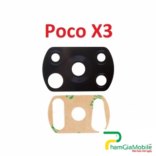 Mặt Kính Camera Sau Xiaomi Poco X3 Dành Để Thay Thế Kính Camera Trầy, Vỡ, Bể Linh Kiện Thay Thế